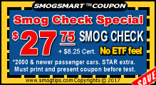 smog coupon san ramon